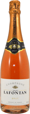 Les Vignobles Champenois Lafontan Brut Champagne Rosé — Rosado 75 cl