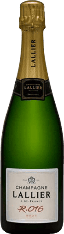 Free Shipping | White Sparkling Wine Lallier R.016 Brut A.O.C. Champagne Champagne France Pinot Black, Chardonnay 75 cl
