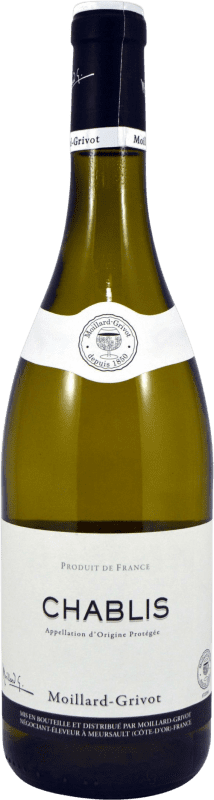 36,95 € Envoi gratuit | Vin Blanc Moillard Grivot A.O.C. Chablis