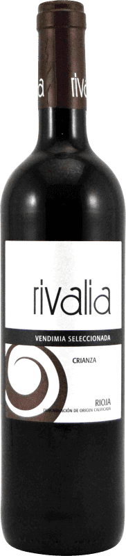 Бесплатная доставка | Красное вино Rivalia Crianza — Крианса D.O.Ca. Rioja Ла-Риоха Испания Tempranillo — Темпранильо 75 cl