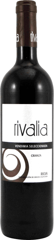 Бесплатная доставка | Красное вино Rivalia старения D.O.Ca. Rioja Ла-Риоха Испания Tempranillo 75 cl