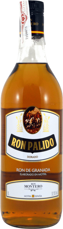 Envio grátis | Rum Montero Palido Andaluzia Espanha 1 L