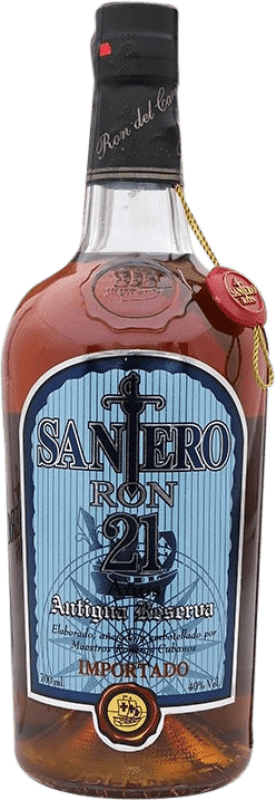 Spedizione Gratuita | Rum Santana Santero Antigua Riserva Colombia 21 Anni 70 cl