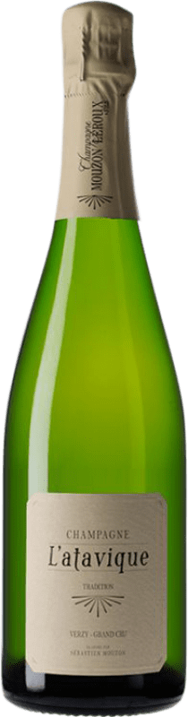 49,95 € | Белое игристое Mouzon Leroux L'atavique Verzy Grand Cru A.O.C. Champagne шампанское Франция Pinot Black, Chardonnay 75 cl