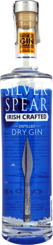 Free Shipping | Gin Exiles Silver Spear Irish Gin Ireland 70 cl