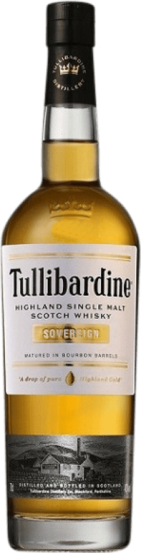 64,95 € Envio grátis | Whisky Single Malt Tullibardine Sovereign