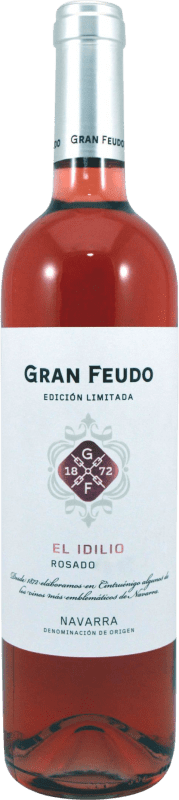 11,95 € 免费送货 | 玫瑰酒 Chivite Gran Feudo El Idilio Rosado D.O. Navarra