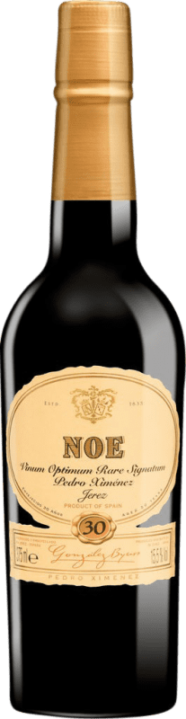 Free Shipping | Fortified wine La Cigarrera Noe PX VORS D.O. Jerez-Xérès-Sherry Spain Half Bottle 37 cl