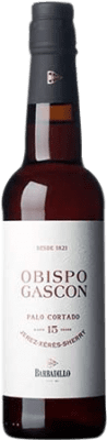 33,95 € | Verstärkter Wein Barbadillo Obispo Gascón Palo Cortado D.O. Jerez-Xérès-Sherry Andalusien Spanien Palomino Fino Halbe Flasche 37 cl
