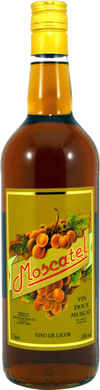 Envio grátis | Vinho Doce Vidal Sweet — Doce Espanha Moscatel 1 L