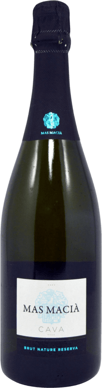 8,95 € | Weißer Sekt Fermí Bohigas Mas Macià Brut Nature Reserve — Gereift D.O. Cava Spanien Macabeo, Xarel·lo, Parellada 75 cl