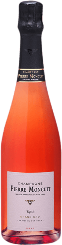 Kostenloser Versand | Rosé Sekt Pierre Moncuit Rosé Grand Cru A.O.C. Champagne Champagner Frankreich Spätburgunder, Chardonnay 75 cl