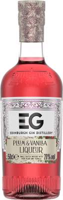 Envio grátis | Gin Edinburgh Plum & Vanilla Reino Unido Garrafa Medium 50 cl