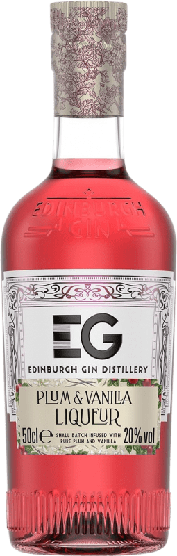Envoi gratuit | Genièvre Gin Edinburgh Royaume-Uni Bouteille Medium 50 cl Plum — Prune, Vanilla — Vanille