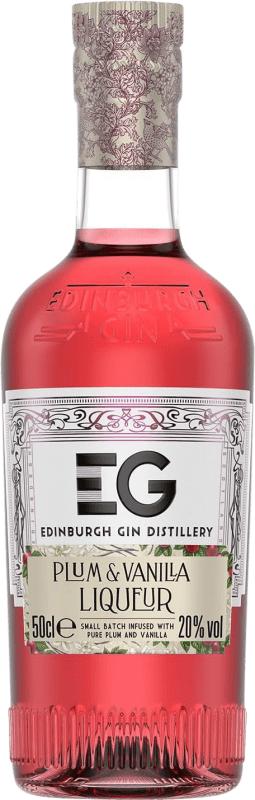 Free Shipping | Gin Edinburgh Gin Plum & Vanilla United Kingdom Medium Bottle 50 cl