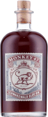 ジン Black Forest Monkey 47 Schwarzwald Sloe Gin ボトル Medium 50 cl