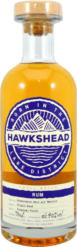 Бесплатная доставка | Ром Hawkshead Triple Cask — Тройная бочка Объединенное Королевство 70 cl