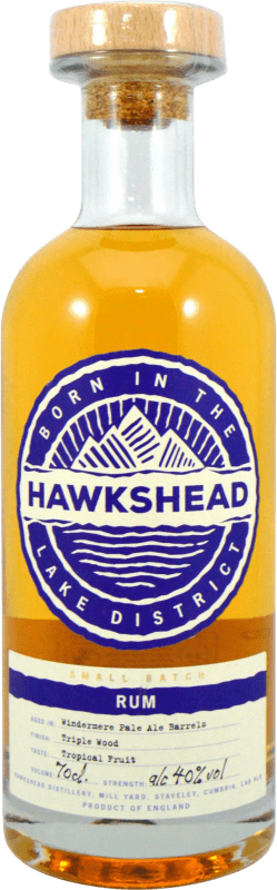 Spedizione Gratuita | Rum Hawkshead Triple Wood Regno Unito 70 cl