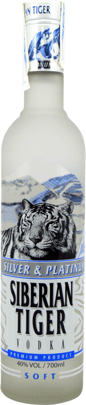 Envio grátis | Vodka Leucana Siberian Tiger Federação Russa 70 cl