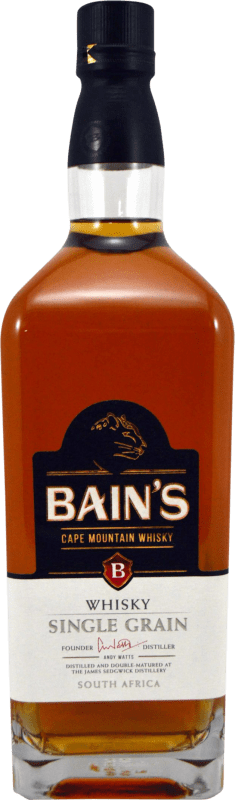 32,95 € | Single Malt Whisky James Sedgwick Bain's Cape Mountain Single Grain South Africa 1 L