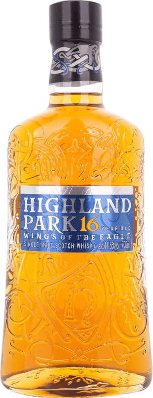 94,95 € Free Shipping | Whisky Single Malt Highland Park Wings of The Eagle United Kingdom 16 Years Bottle 70 cl