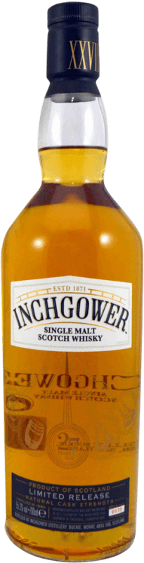 送料無料 | ウイスキーシングルモルト Inchgower Distilled In 1990 イギリス 27 年 70 cl