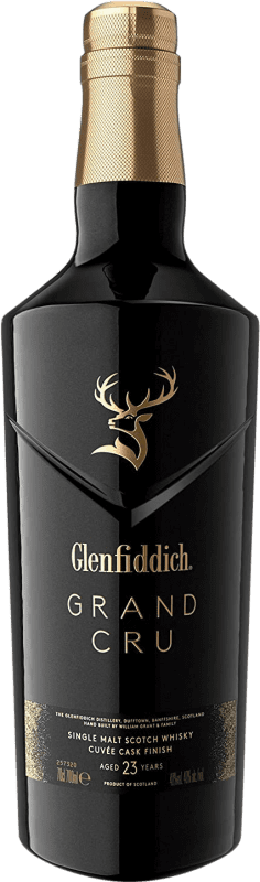 349,95 € | ウイスキーシングルモルト Glenfiddich Grand Cru イギリス 23 年 70 cl