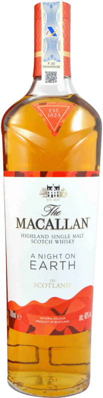 286,95 € Envio grátis | Uísque Single Malt Macallan Night on Earth