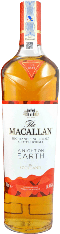 送料無料 | ウイスキーシングルモルト Macallan Night on Earth イギリス 70 cl