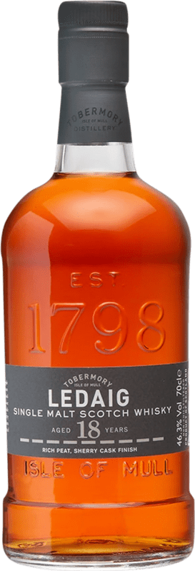 192,95 € Free Shipping | Single Malt Whisky Tobermory Ledaig Isle Of Mull 18 Years