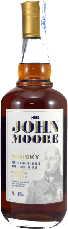 31,95 € | Односолодовый виски Sansutex John Moore Испания 10 Лет 70 cl