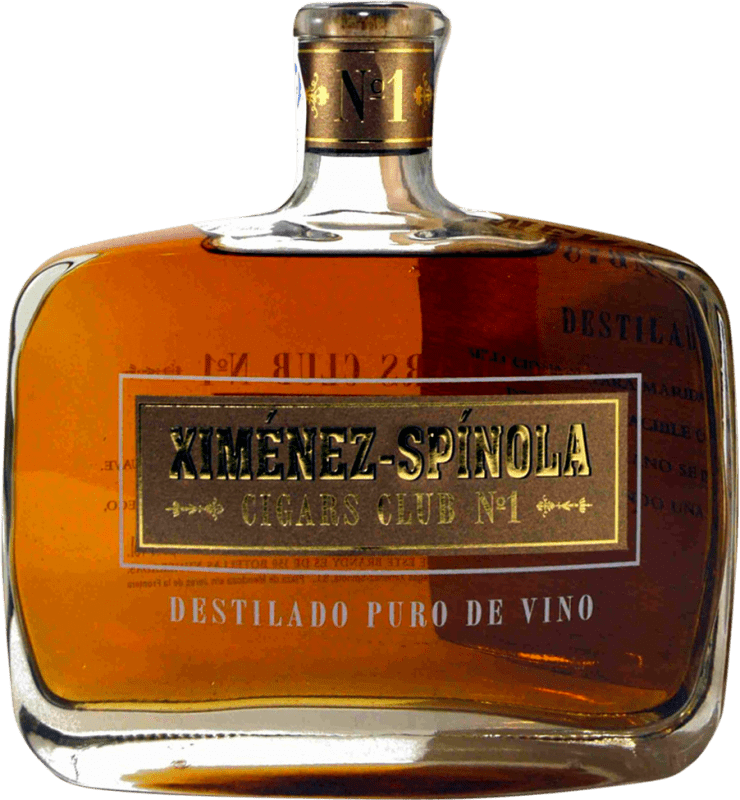 454,95 € | Brandy Conhaque Ximénez-Spínola Cigars Club Nº 1 Espanha Pedro Ximénez 70 cl