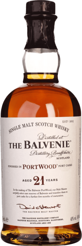 送料無料 | ウイスキーシングルモルト Balvenie PortWood スペイサイド イギリス 21 年 70 cl