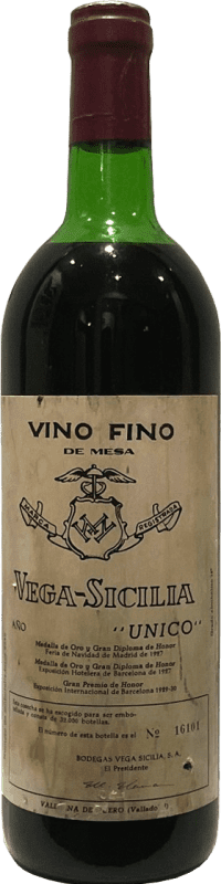 999,95 € Бесплатная доставка | Красное вино Vega Sicilia Único Año 1953 Гранд Резерв D.O. Ribera del Duero