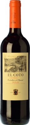 4,95 € | Vinho tinto Coto de Rioja Crianza D.O.Ca. Rioja La Rioja Espanha Tempranillo Garrafa Medium 50 cl