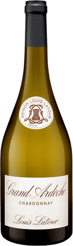 25,95 € Бесплатная доставка | Белое вино Louis Latour Grand Ardèche A.O.C. Bourgogne