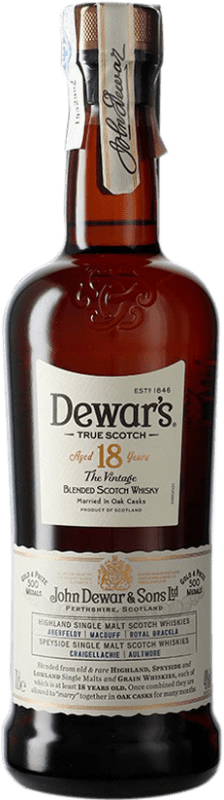 93,95 € Free Shipping | Blended Whisky Dewar's 18 Years