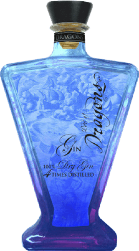 免费送货 | 金酒 Gin Port of Dragons Port of Dragons Blue — 蓝色版 西班牙 70 cl
