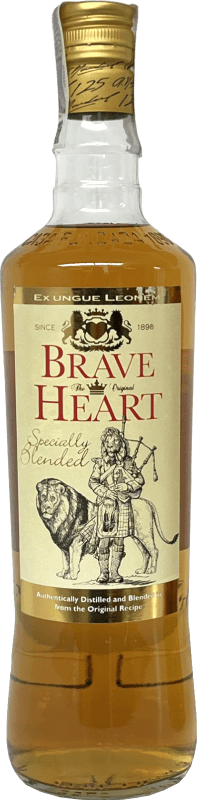 Envoi gratuit | Blended Whisky Brave Heart Royaume-Uni 1 L