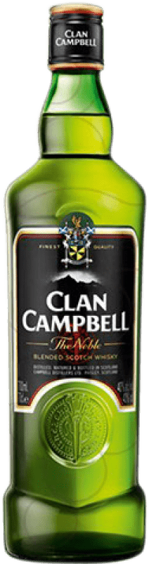 Бесплатная доставка | Купажированный виски Clan Campbell Объединенное Королевство 1 L