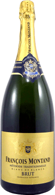 François Montand Blanc de Blancs Chardonnay Brut Champagne Garrafa Magnum 1,5 L