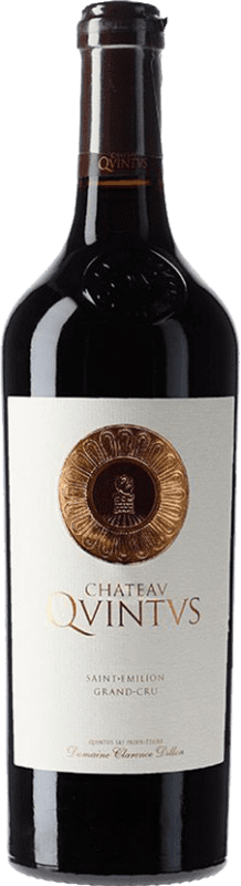 185,95 € | Красное вино Château Quintus A.O.C. Saint-Émilion Grand Cru Бордо Франция Merlot, Cabernet Franc 75 cl