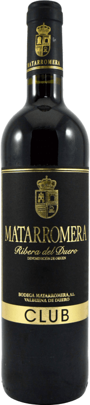22,95 € | 红酒 Matarromera Club D.O. Ribera del Duero 卡斯蒂利亚莱昂 西班牙 Tempranillo 75 cl