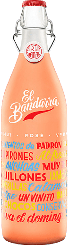 10,95 € | Vermouth Martí Serdà El Bandarra Rosado Catalonia Spain Grenache 1 L