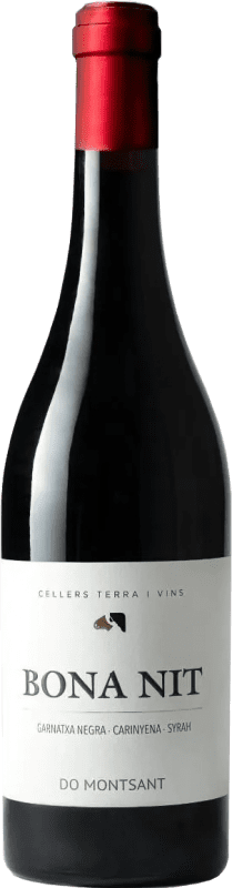 13,95 € | Red wine Terra i Vins Bona Nit Negre Aged D.O. Montsant Catalonia Spain Syrah, Grenache Tintorera, Carignan 75 cl