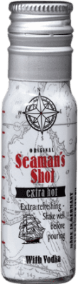 ウォッカ 24個入りボックス Waldemar Behn Seaman's Shot Extra Hot ミニチュアボトル 4 cl