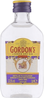 Джин Gordon's миниатюрная бутылка 5 cl