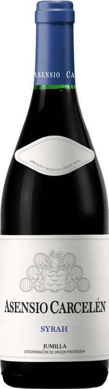 免费送货 | 红酒 Asensio Carcelén Vendimia Media D.O. Jumilla 穆尔西亚地区 西班牙 Syrah 75 cl