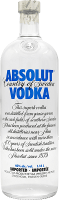 伏特加 Absolut 1,14 L 1 L