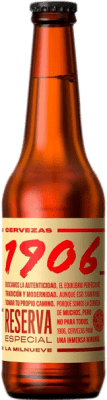Bière Boîte de 6 unités Estrella Galicia 1906 Spécial Réserve Bouteille Tiers 33 cl